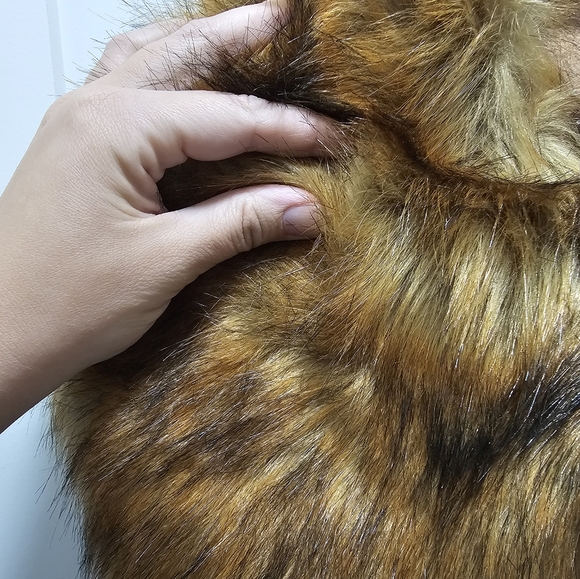 Collectif Pearl Coat L UK14 beige - Picture 4 of 6